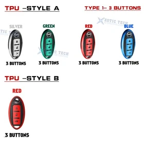 Remote Key Protective Cover Skin For Nissan Rogue GT-R 370Z Infiniti G37 Q50