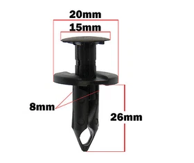 Bumper Fender Liner Splash Shield Fastener Rivet Push Retainer Clip For Dodge