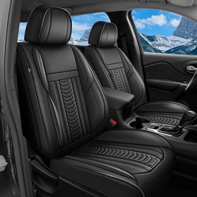 For Mitsubishi Endeavor 2004-2011 Car PU Leather Seat Covers ( 2/5 Seats )