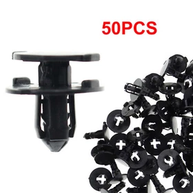 50-200pcs Bumper Splash Shield Push Screws Clips for Nissan Infiniti Hood Engine