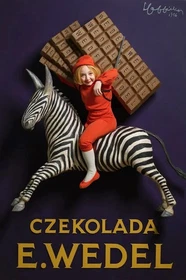 10529.Decoration Poster.Home interior design.Wall Art.Wedel Chocolate Zebra Kid