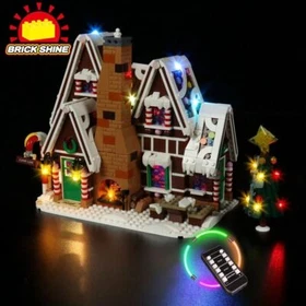 Brick Shine- GC Light Kit for Lego Gingerbread House 10267 (New Design)