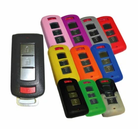 Keyless Remote Rubber Key Cover for Mitsubishi Eclipse Lancer Endeavor Outlander