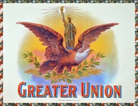 10909.Poster decoration.Home interior.Room wall art design.American Union Eagle