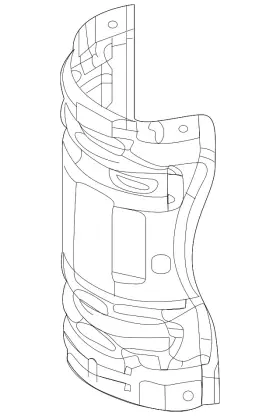 18121-5BF-A00 ACURA Heat Shield