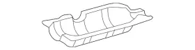 18181-RBA-010 ACURA Heat Shield