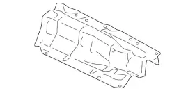 8W0-804-160-D AUDI Center Shield