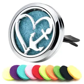 VENTCLIPS-1 AZNECK Love Anchor Car Diffuser Vent Clips Oil