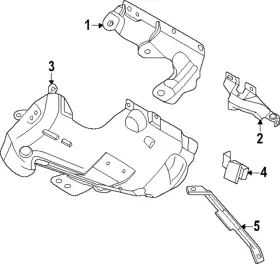 11-65-5-B3A-041 BMW Heat Shield
