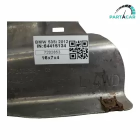 7185204 BMW Front Left Exhaust Heat Shield Insulation 535I #2