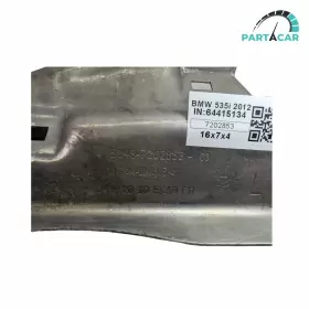 7185204 BMW Front Left Exhaust Heat Shield Insulation 535I #3