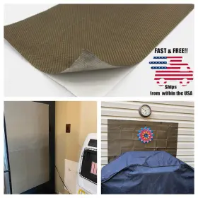 768634804141 BSTFLEX Adhesive Backing Exhaust Heat Shield