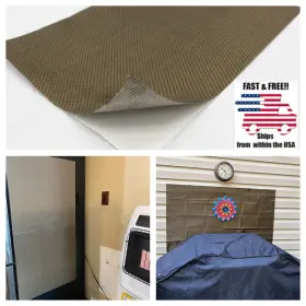 782931349914 BSTFLEX Adhesive Backing Exhaust Heat Shield