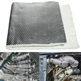HHALM1239 BSTFLEX Exhaust Heat Shield Wrap Fiberglass