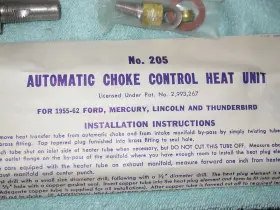 NO-205 CHAMP Automatic Choke Control Heat Unit Nos Box Ford #2