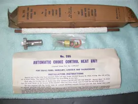 NO-205 CHAMP Automatic Choke Control Heat Unit Nos Box Ford