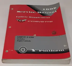 97-Y-UPD CHEVROLET Service Manual Supplement Corvette