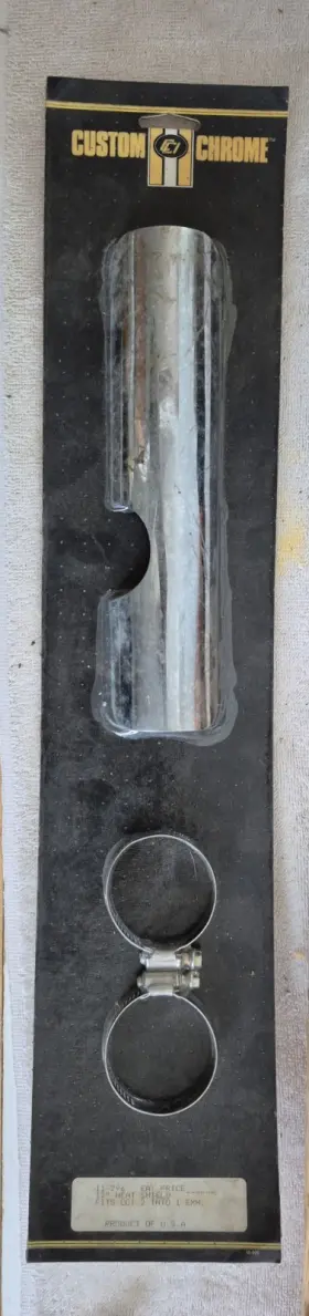 11-296 CUSTOM CHROME Heat Shield