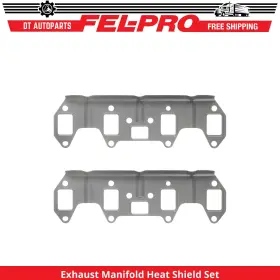575LC43 FEL-PRO Exhaust Manifold Heat Shield Set F-500 Ford