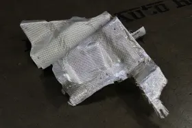 320229 FERRARI Rh Right Fuel Tank Heat Shield F8 #2