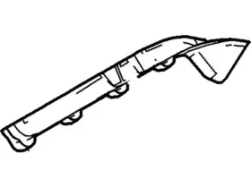 4G7Z-9A462-BA FORD Shield Exhaust Manifold Heat