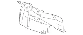 5C2Z-5E258-A FORD Exhaust Heat Shield E-350