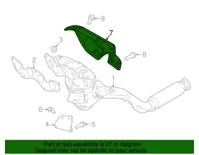 GN1Z-9N454-E FORD Heat Shield #2