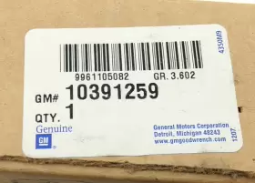 10391259 GENERAL MOTORS Exhaust Muffler Heat Shield Clamp Gm #3