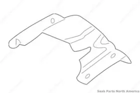 4899480-AE GENUINE SAAB Heat Shield #2