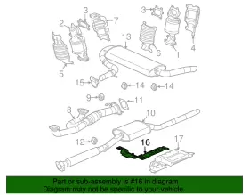 25912945 GM Front Exhaust Heat Shield Chevrolet Pontiac #2