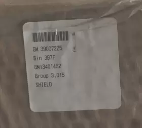 39007225 GM Fuel Tank Heat Shield Chevrolet Cruze #2
