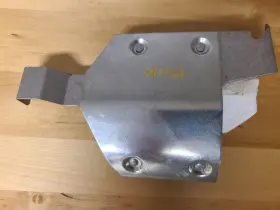 497418 GM Nos Trans Am Starter Motor Heat Shield 400 455
