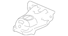 18120-6MA-G00 HONDA Catalytic Converter Heat Shield
