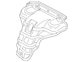 18120-PLC-900 HONDA Cover Manifold Ex Civic