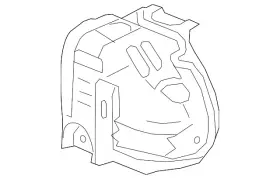 18120-RPY-G00 HONDA Converter Shield