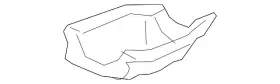 18181-5WJ-A00 HONDA Catalytic Converter Heat Shield