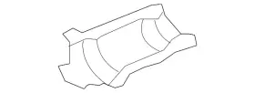 18181-PWA-J10 HONDA Catalytic Converter Heat Shield