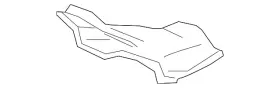 74600-T7W-A00 HONDA Heat Shield