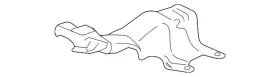 74600-TWA-A00 HONDA Heat Shield Accord
