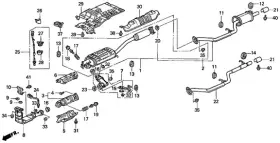 74601-SX0-020 HONDA Plate Floor Heat Baffle Odyssey