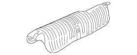 74602-T2A-A00 HONDA Heat Shield