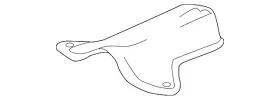 74602-TR2-A00 HONDA Floor Pan Heat Shield Civic