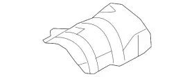 74605-T5A-000 HONDA Heat Shield