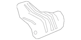 74655-TBA-A00 HONDA Floor Pan Heat Shield