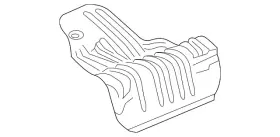74655-TEA-T10 HONDA Heat Deflector Civic