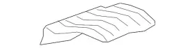 74694-T2A-A00 HONDA Heat Shield