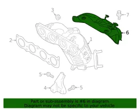 28525-2J300 HYUNDAI Heat Shield #2