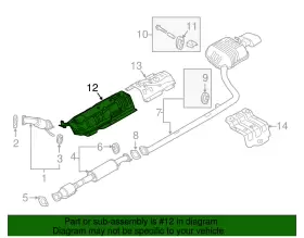 28791-C2000 HYUNDAI Heat Shield #2
