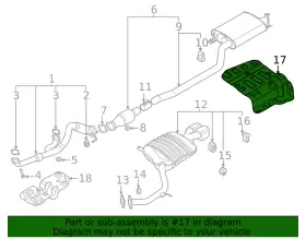 28793-C5100 HYUNDAI Heat Shield #2