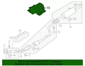 28795-1R000 HYUNDAI Heat Shield #2